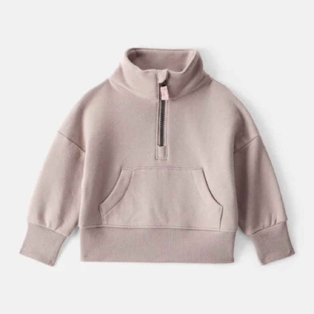 Carters babygirl quarter zip sweater